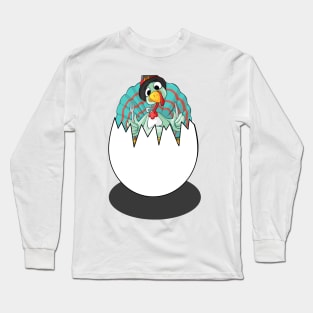 Turkey comes out of the egg Thanksgiving gift Long Sleeve T-Shirt